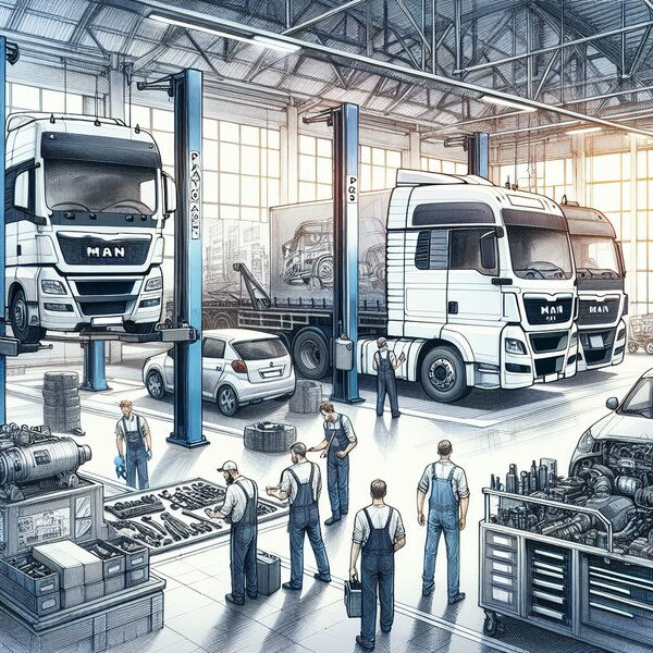 Плановое ТО MAN TGS: Профессиональная диагностика и обслуживание для