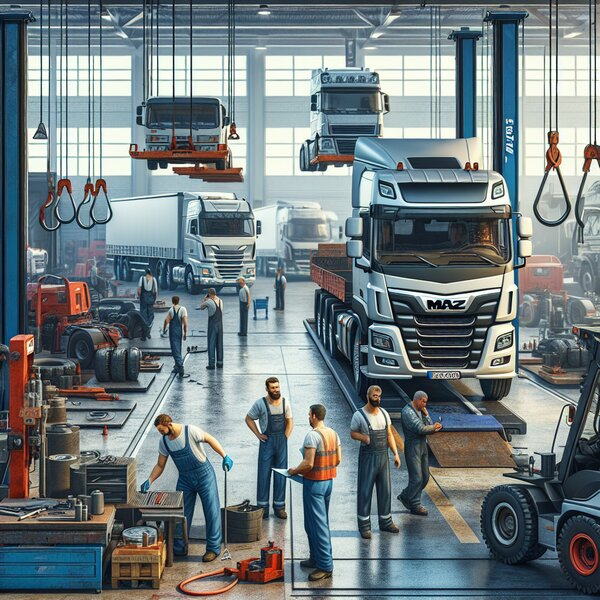 Плановое техническое обслуживание МАЗ-6501 - качественный сервис и надежность
