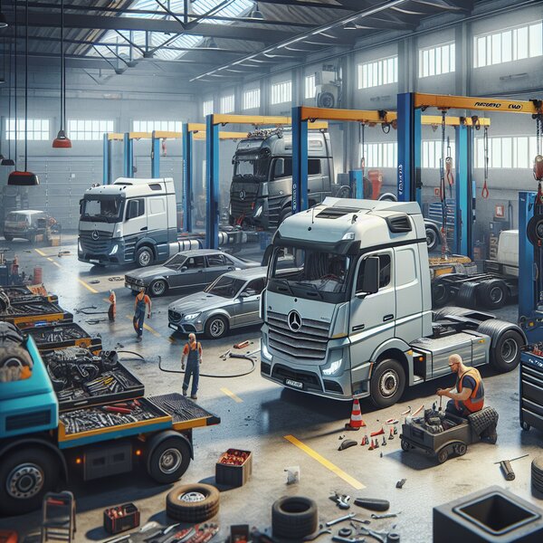 Плановое ТО и обслуживание Mercedes-Benz Atego: надежность и безопасность