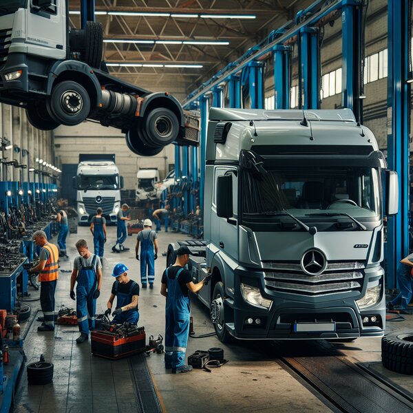 Плановое ТО Mercedes-Benz Citaro: профессиональное обслуживание для надежной