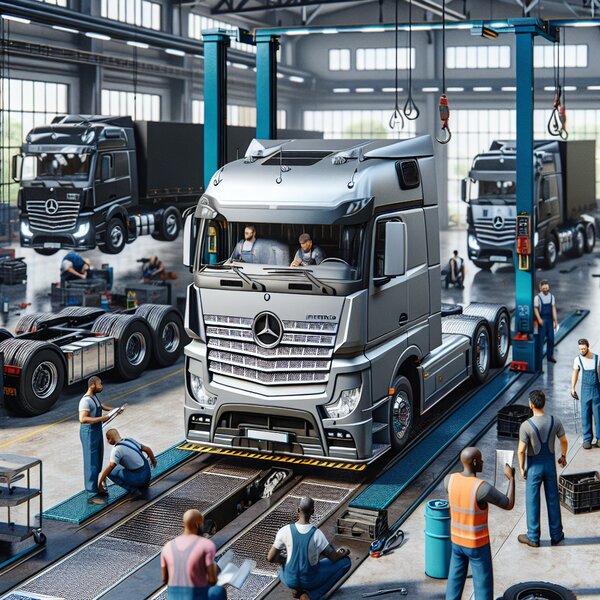 Плановое ТО для автобусов Mercedes-Benz Intouro: надежность, безопасность и