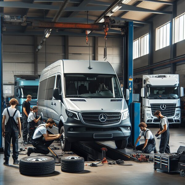 Плановое ТО Mercedes-Benz Sprinter Minibus - качественное обслуживание для