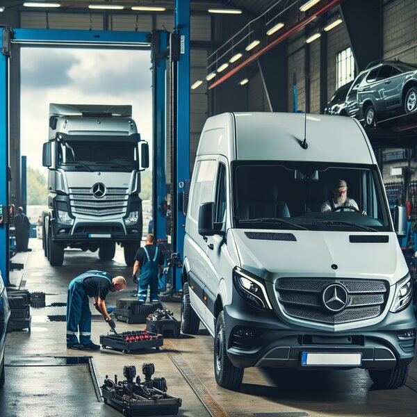 ТО Mercedes-Benz Vito: Профессиональное плановое обслуживание и поддержка