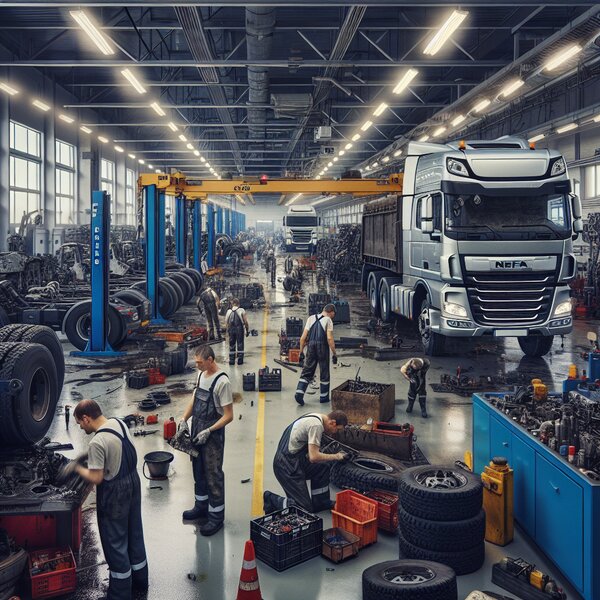 ТО автобуса НефАЗ-5299-10-04: плановое техническое обслуживание без потери