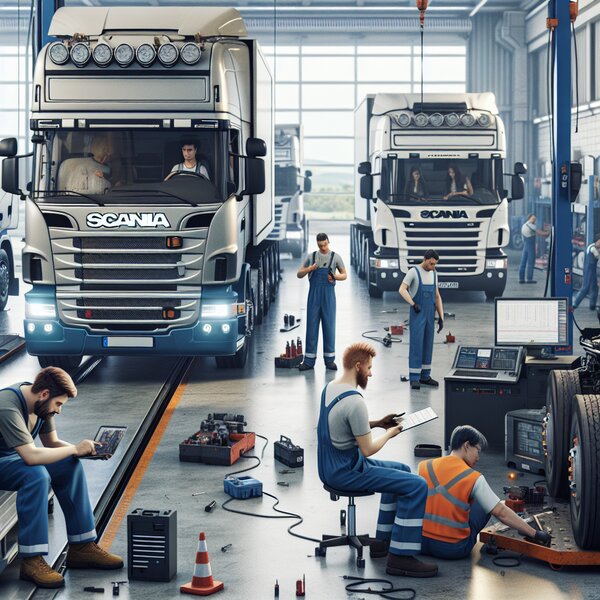 Плановое ТО Scania L280: Профессиональное техническое обслуживание.