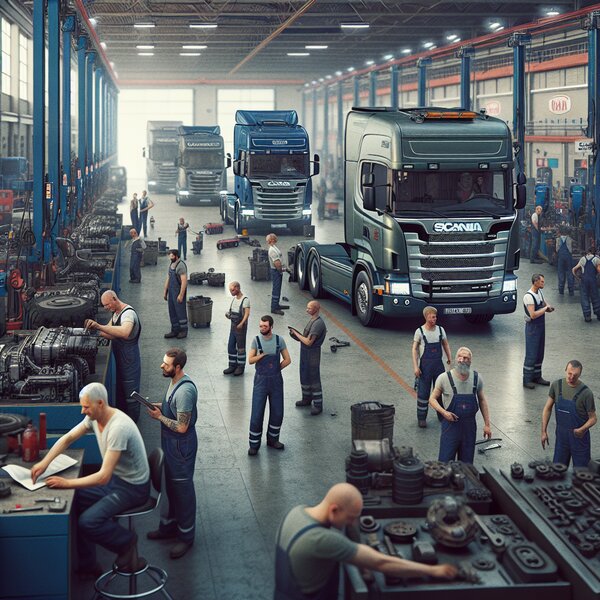 Плановое ТО Scania P320: Комплексное техническое обслуживание для бесперебойной