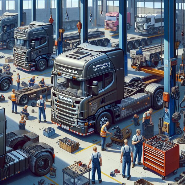 Плановое техническое обслуживание Scania R500: надежность и безопасность вашего