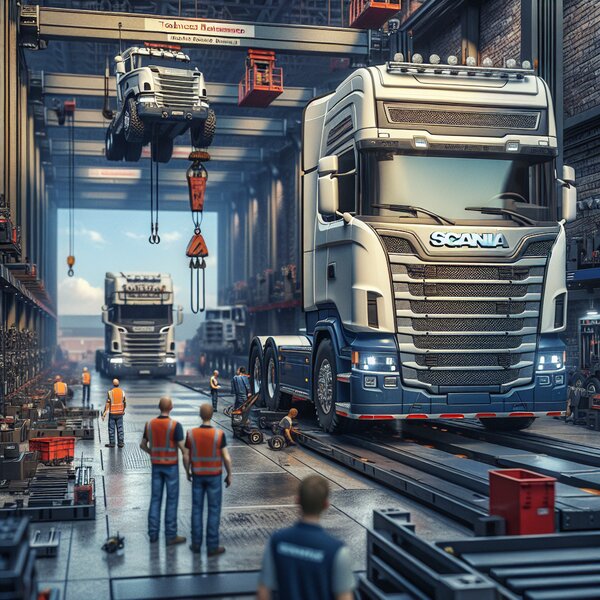 Плановое ТО Scania R540: надежность и безопасность на дорогах.