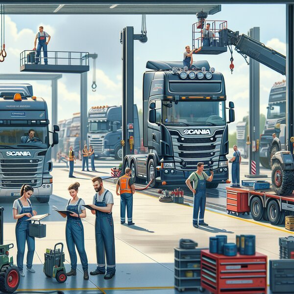 Плановое техническое обслуживание Scania R580: гарантия надежности и