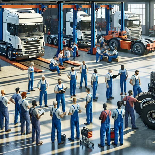 Плановое ТО Scania S450: надежность и безопасность вашего грузовика