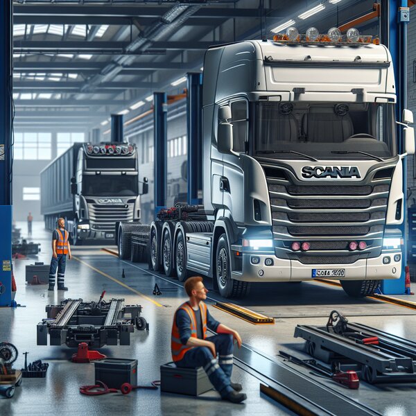 Плановое техническое обслуживание Scania S500: ТО и сервис для надежной работы