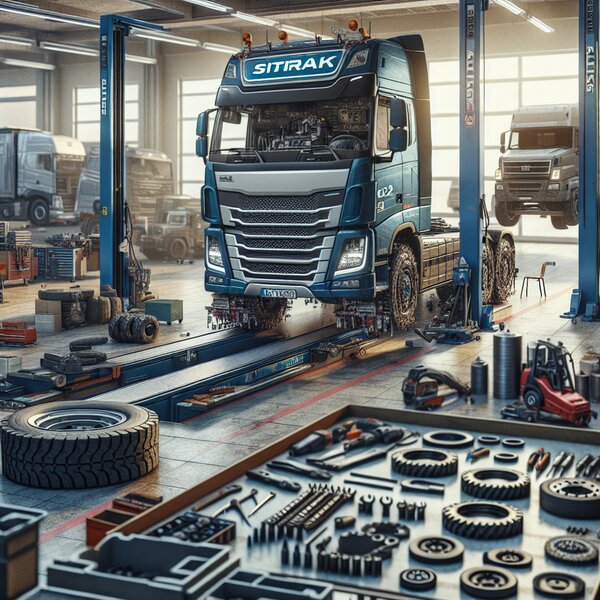 Плановое ТО Sitrak C7H 6×2: профессиональное обслуживание, диагностика и ремонт