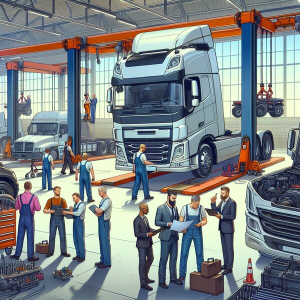 Плановое техобслуживание Volvo FH: надежность и безопасность вашего грузовика