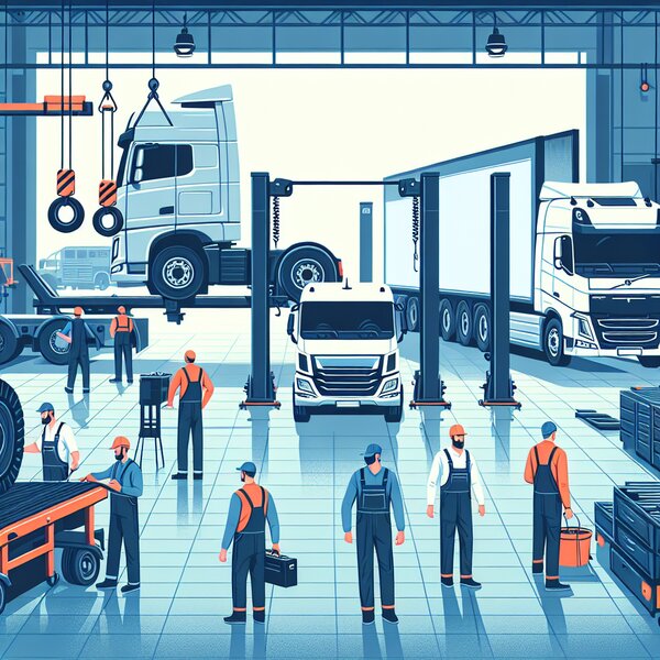 Плановое ТО Volvo FMX: профессиональное обслуживание для надежной работы вашего