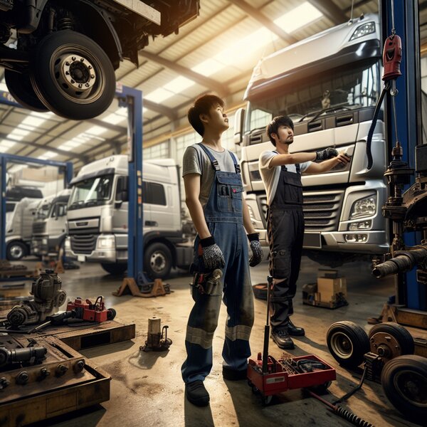 Замена крана уровня пола для грузовиков Volvo, Scania, Mercedes, Renault, DAF,