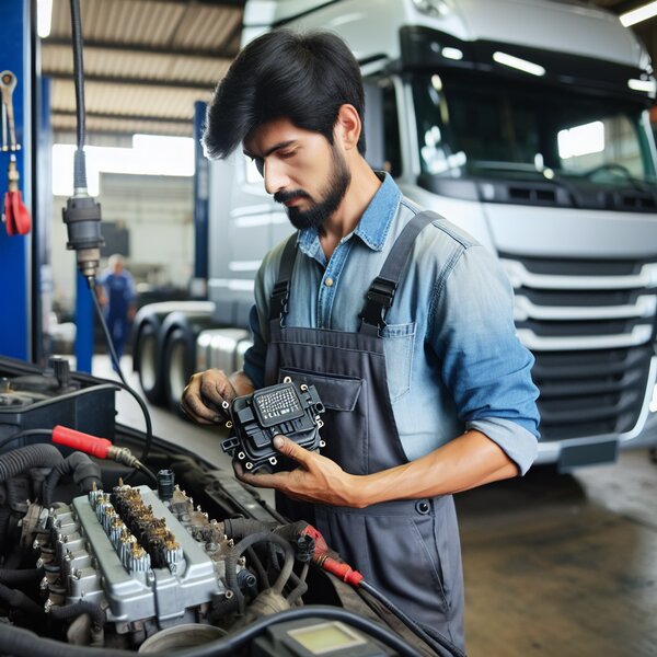 Замена блока управления для грузовиков Volvo, Scania, Mercedes, Renault, DAF,