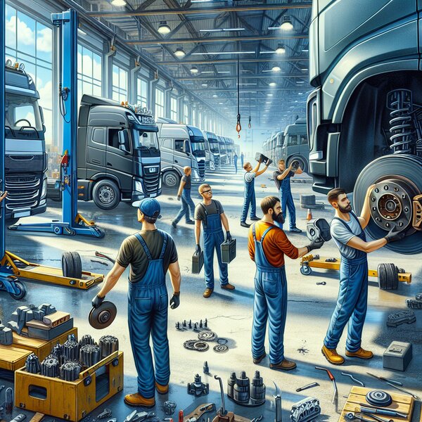Снятие и установка стремянки Volvo, Scania, Mercedes, Renault, DAF, Камаз, МАЗ,