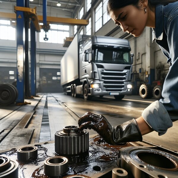 Удаление отработанной смазки с подшипников для Volvo, Scania, Mercedes, Renault