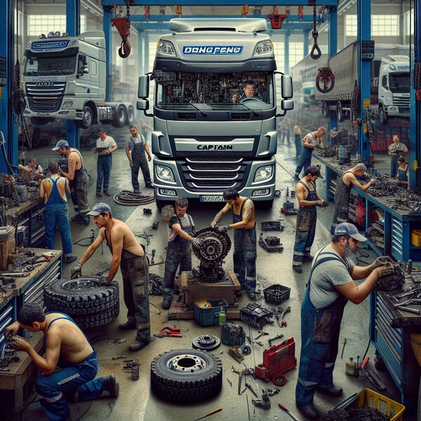 Замена сцепления на Dongfeng Captain K5: быстро и качественно