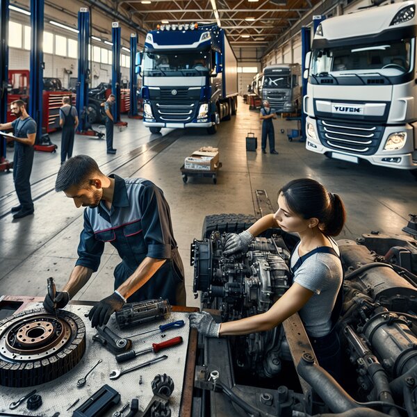 Замена сцепления Dongfeng Yufeng: качественный и быстрый ремонт авто.