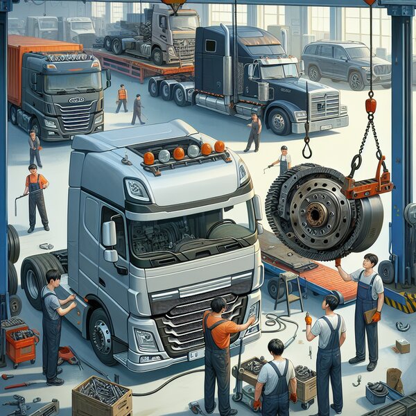 Замена сцепления Dongfeng Yufeng EM19: профессионально, быстро, надежно.