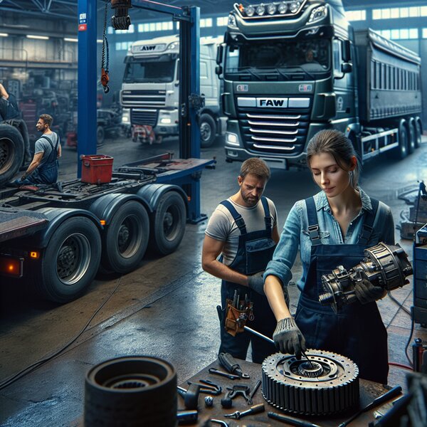 Замена сцепления на FAW 1051: Быстро и Качественно