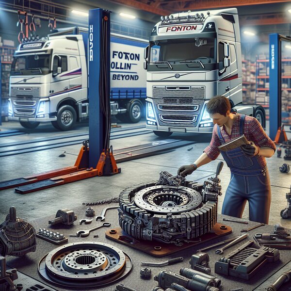 Замена сцепления на Foton Ollin Beyond: Быстрая и качественная установка