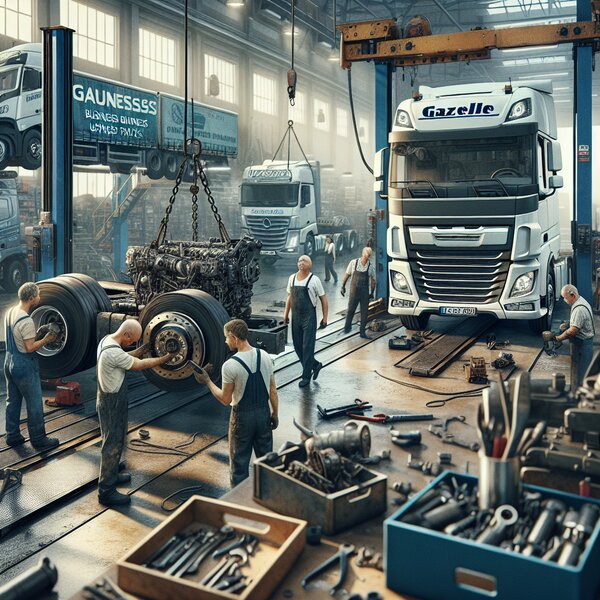 Замена сцепления ГАЗель Бизнес: Профессиональный сервис, Комплектующие высокого