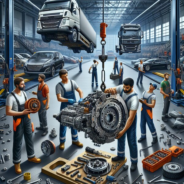 Замена сцепления на ГАЗон Next 10: профессионально и быстро!