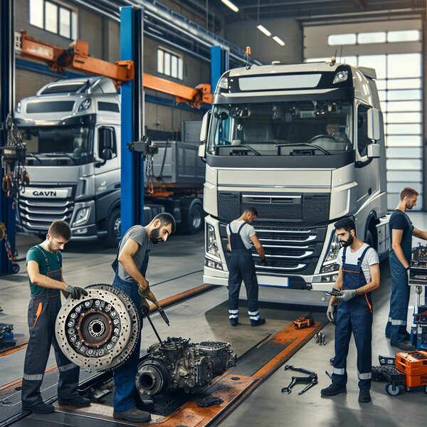 Замена сцепления ГАЗон Next City: Профессиональное обслуживание и ремонт.