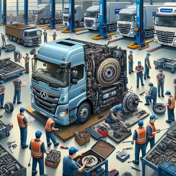 Замена сцепления на автобусе Hino Blue Ribbon: быстро и надежно