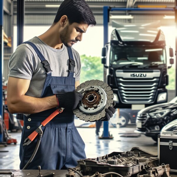 Замена сцепления Isuzu D-Max: Профессиональная установка и настройка.