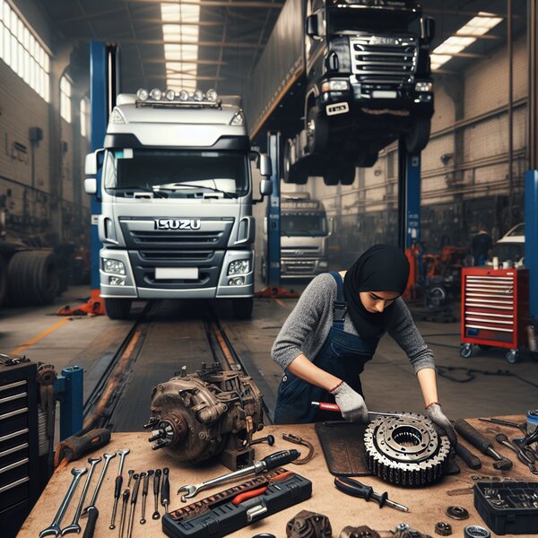 Замена сцепления на автобусах Isuzu Erga: быстро и надежно