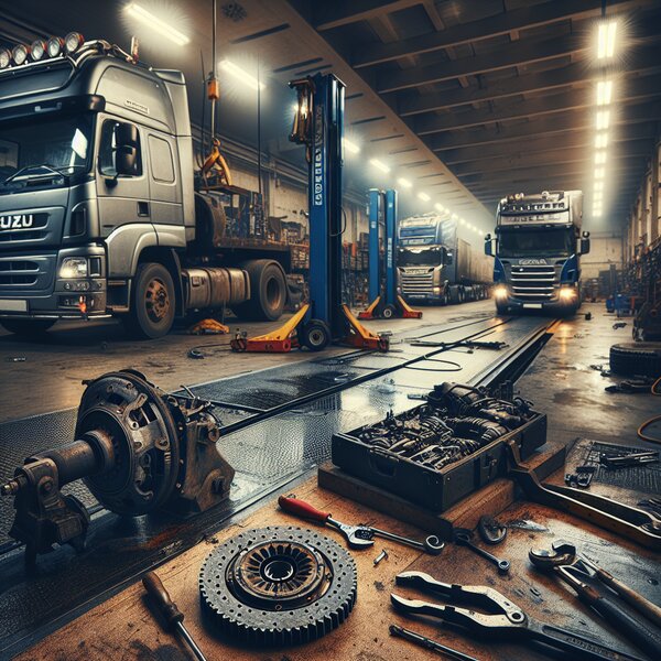 Замена сцепления Isuzu Giga: профессионально и качественно - надежный сервис