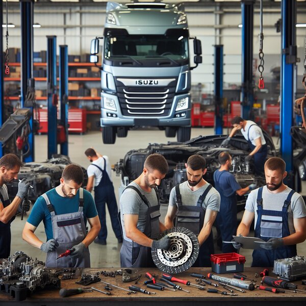 Замена сцепления Isuzu NRP 82L (CNG) - быстро и надежно. Качественный ремонт и