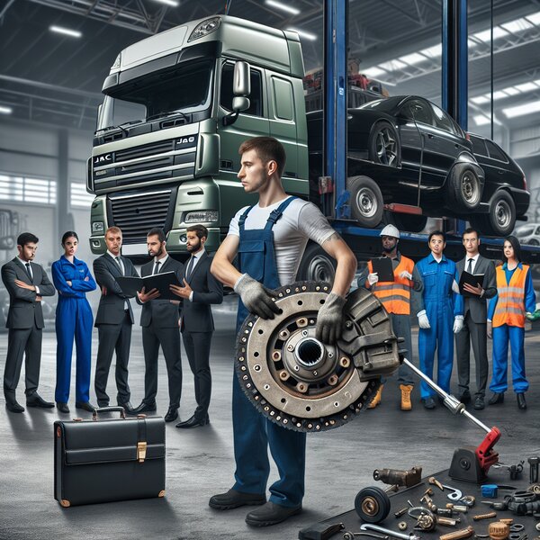 Замена сцепления JAC N56: профессионально и быстро - качественное обслуживание