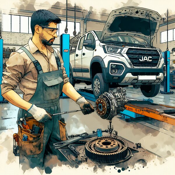 Замена сцепления JAC T8 Pro: профессионально и быстро