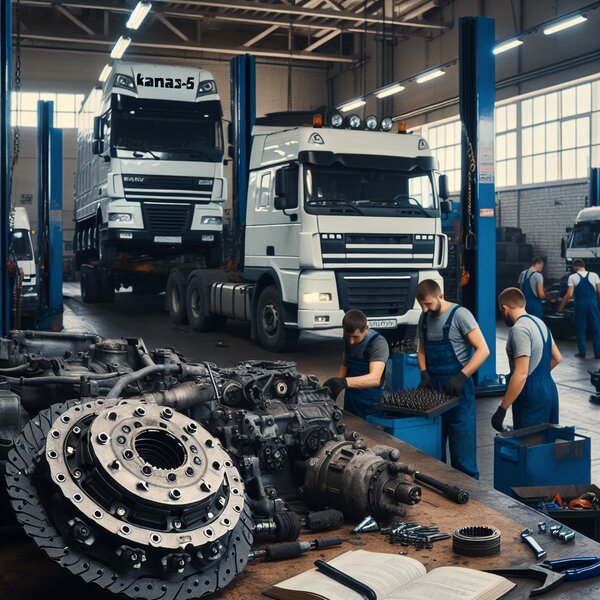 Замена сцепления КАМАЗ-4308: профессиональный ремонт и установка качественных