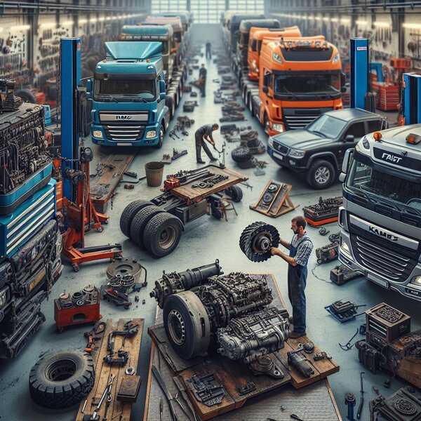 Замена сцепления на КАМАЗ-5350: быстро и надежно!