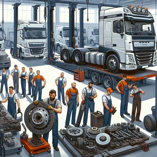 Замена сцепления КАМАЗ-5425С: профессиональная установка и настройка, гарантия