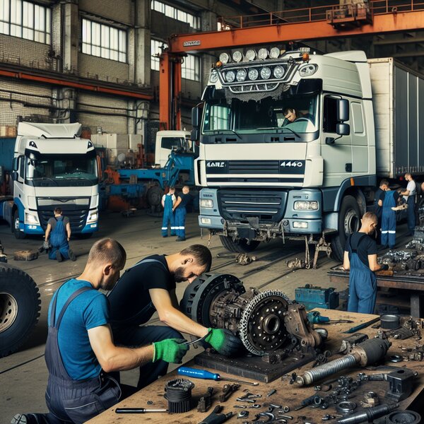 Замена сцепления КАМАЗ-5460: профессиональное обслуживание и ремонт для