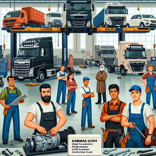 Замена сцепления КАМАЗ-63969: профессионально и быстро