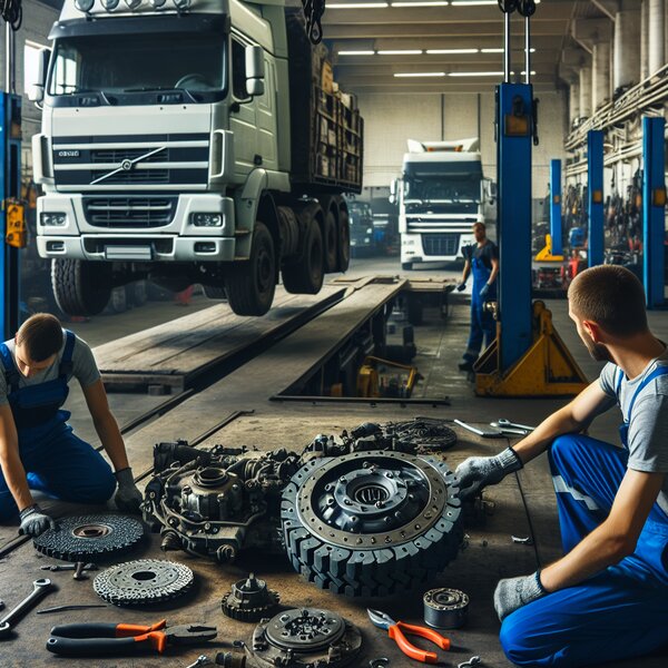 Замена сцепления на КАМАЗ-6398: профессиональный ремонт и обслуживание