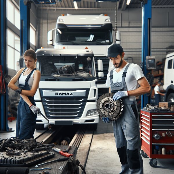 Замена сцепления на КАМАЗ-65115: быстрый и надежный сервис