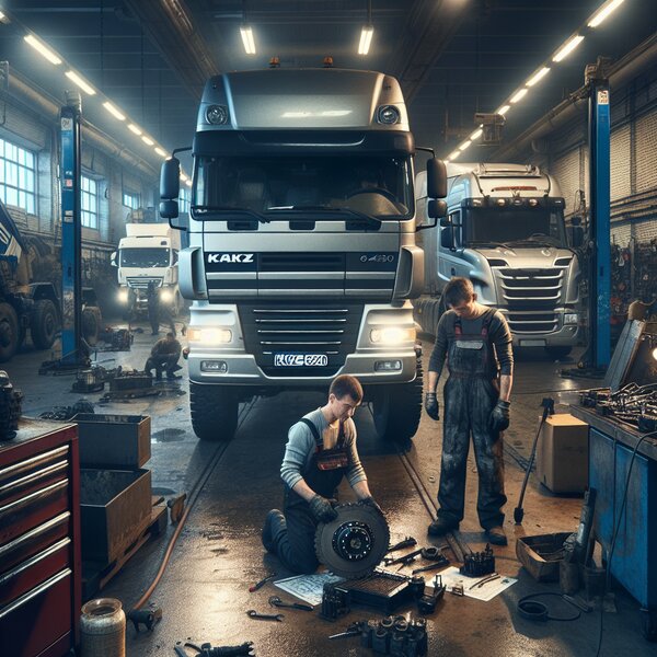 Замена сцепления КАМАЗ-6520 – качественный и быстрый ремонт сцепления вашего