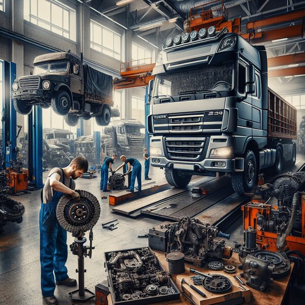 Замена сцепления КАМАЗ-7330: быстро, качественно, доступно - профессиональный