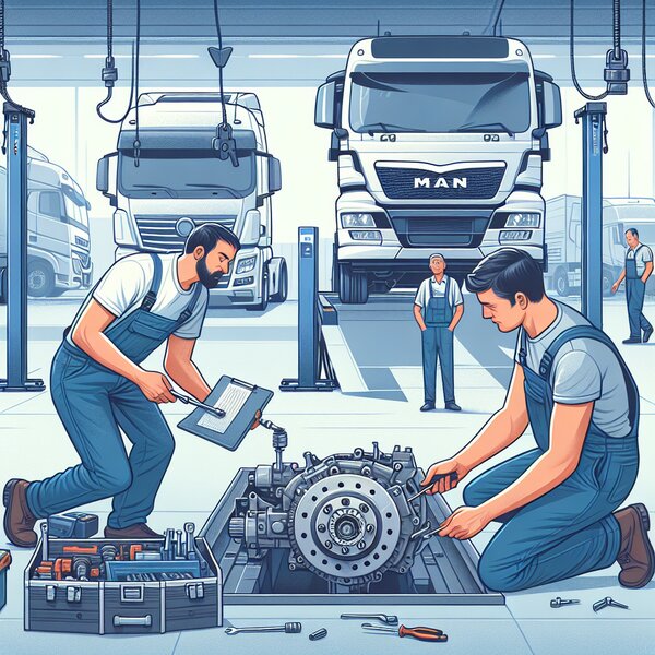 Замена сцепления MAN TGL: оперативно, качественно, с гарантией!