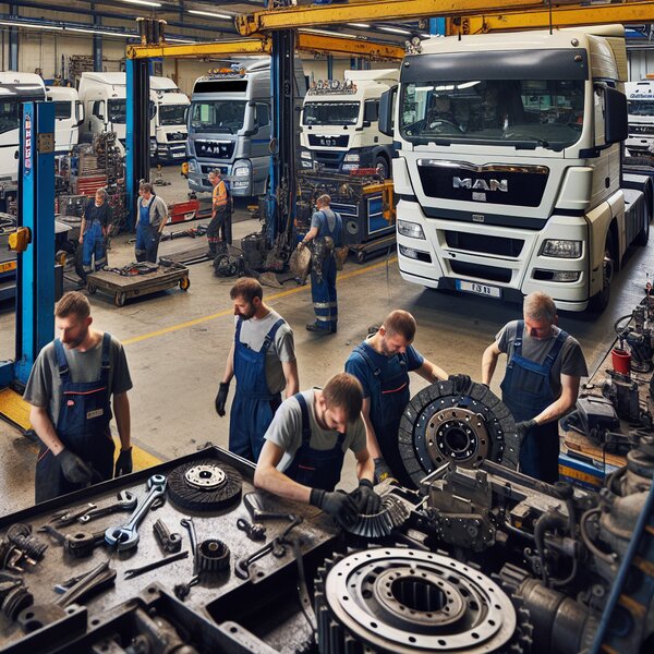 Замена сцепления MAN TGM: профессионально и быстро в Москве