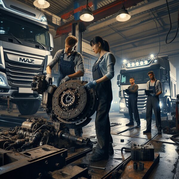 Замена сцепления на МАЗ-5440: качественно и быстро