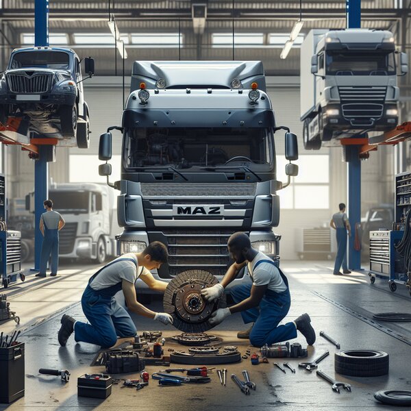 Замена сцепления на МАЗ-6422: профессиональный и надежный сервис для вашего
